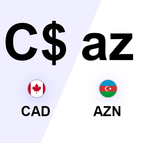 Canadian Dollar to Azerbaijani Manat