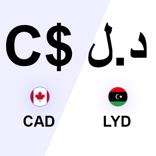 10000 Canadian Dollar in Libyan Dinar (CAD to LYD)