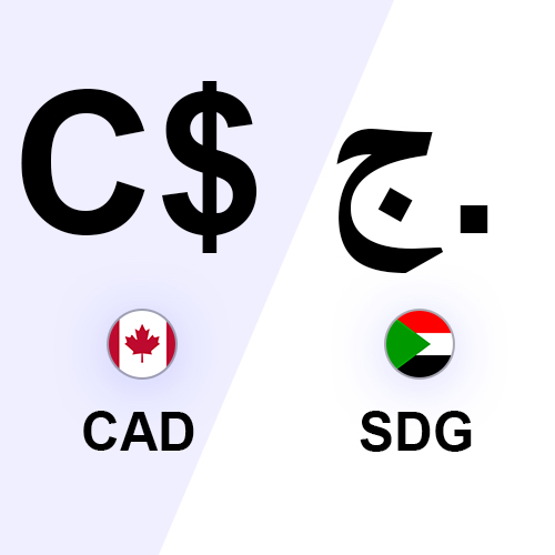 5000 Canadian Dollar in Sudanese Pound (CAD to SDG)