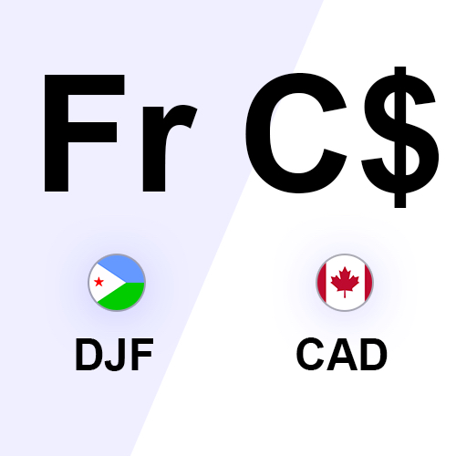 Djiboutian Franc to Canadian Dollar