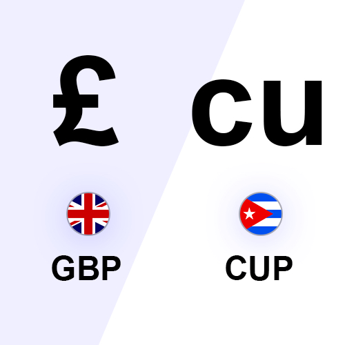 British Pound Sterling to Cuban Peso