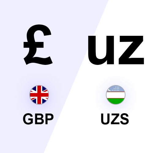 British Pound Sterling to Uzbekistan Som