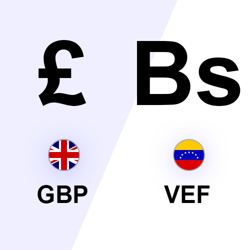 10 British Pound Sterling in Venezuelan Bolívar (GBP to VEF)