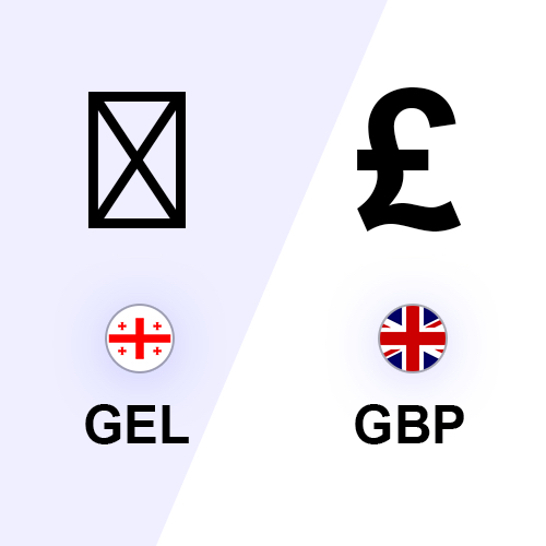 Georgian Lari to British Pound Sterling