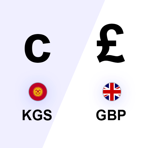 Kyrgystani Som to British Pound Sterling