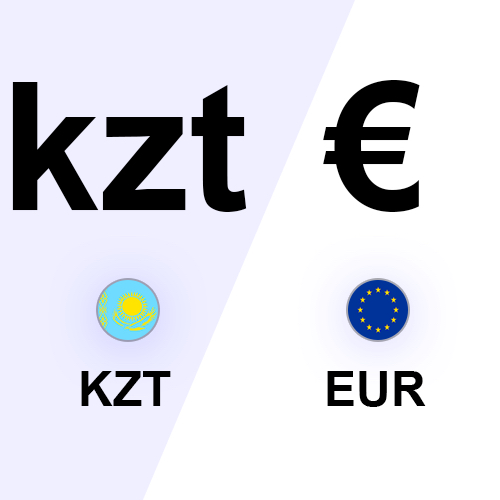 Kazakhstani Tenge to Euro