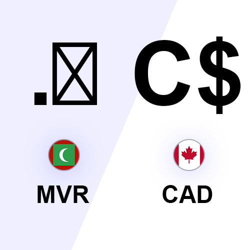 100000 Maldivian Rufiyaa in Canadian Dollar (MVR to CAD)