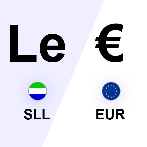 20000000 Sierra Leonean Leone in Euro (SLL to EUR)