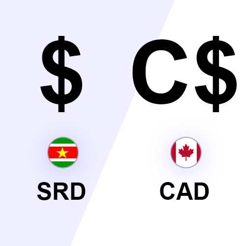 Surinamese Dollar to Canadian Dollar