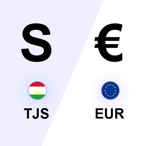4000 Tajikistani Somoni in Euro (TJS to EUR)