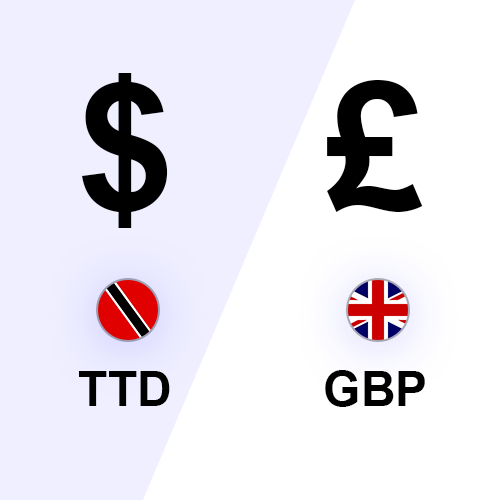 Trinidad & Tobago Dollar to British Pound Sterling