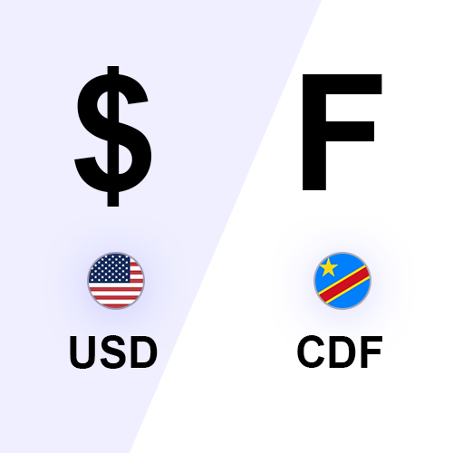 USD dollar to Congolese Franc