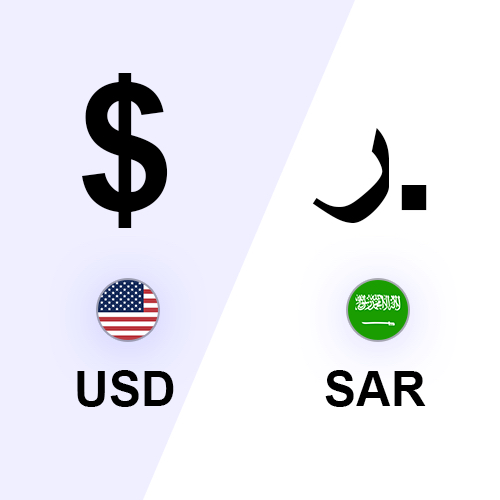 500 USD dollar in Saudi Riyal (USD to SAR)