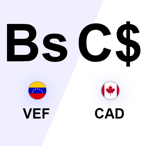 Venezuelan Bolívar to Canadian Dollar