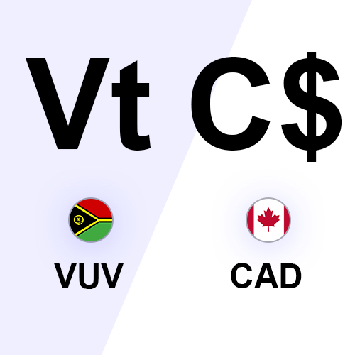 10000 Vanuatu Vatu in Canadian Dollar (VUV to CAD)